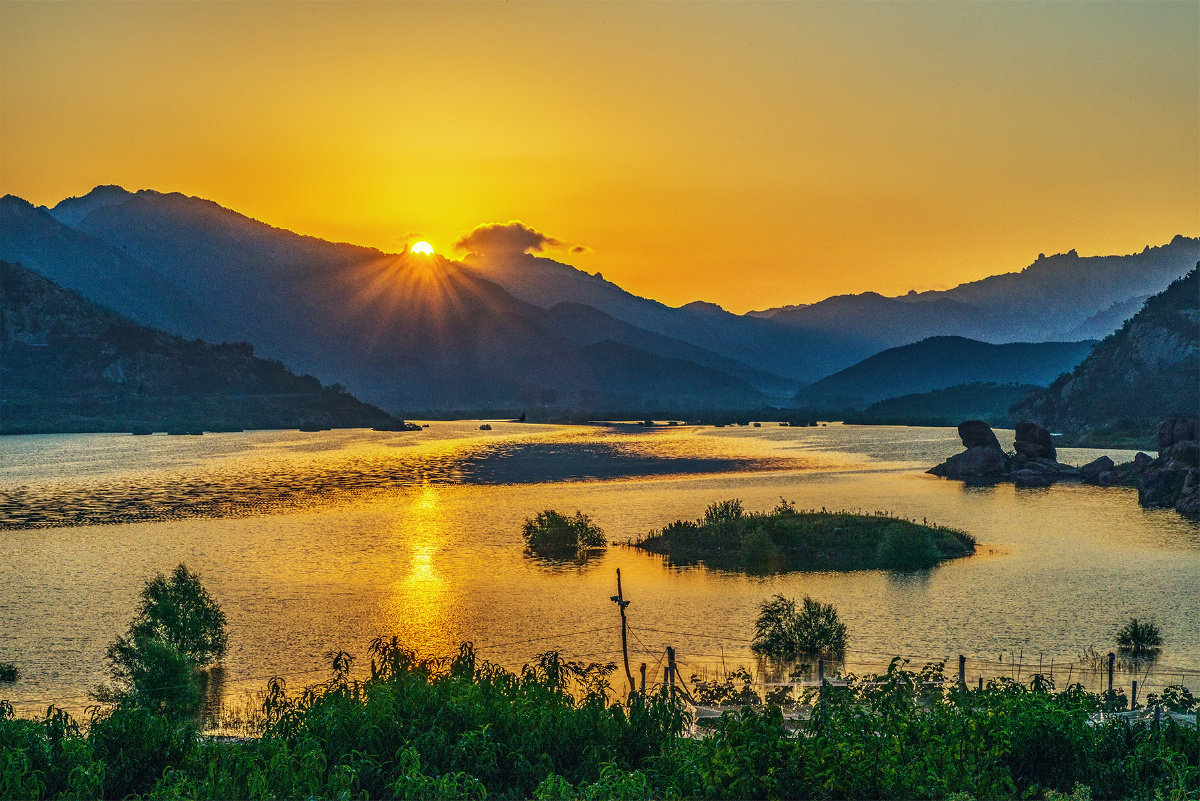 日出~~崂山风光 - 德源 - 图虫