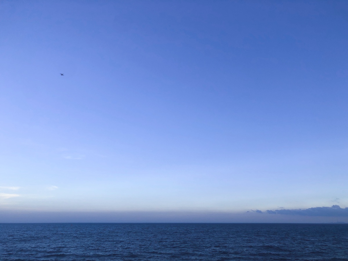 面向大海放空心灵