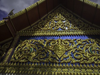 寺庙山墙