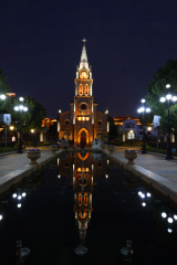 夜拍宁波天主教堂