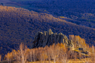 阿斯哈图石林秋景