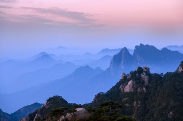三清山远眺