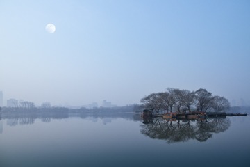大明湖-清晨