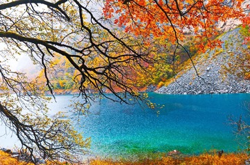 秋日松坪沟