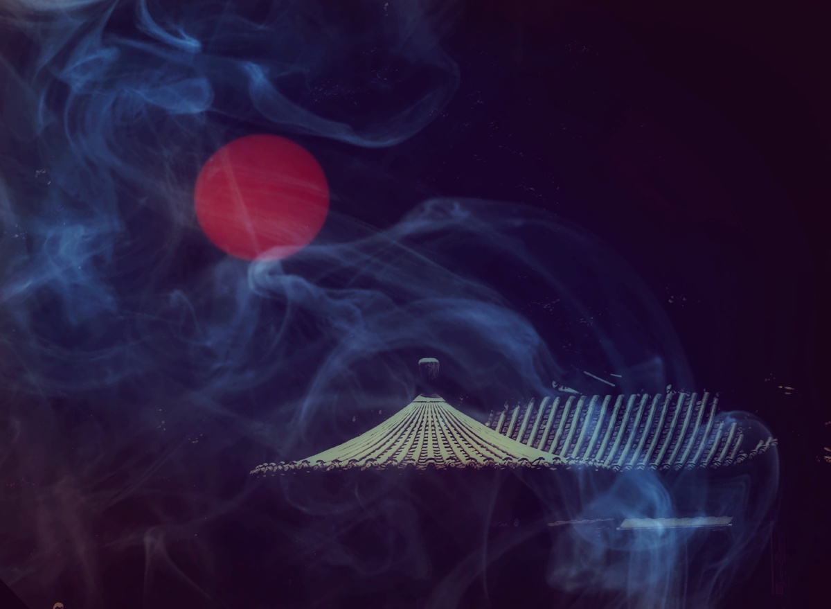 日照香炉生紫烟