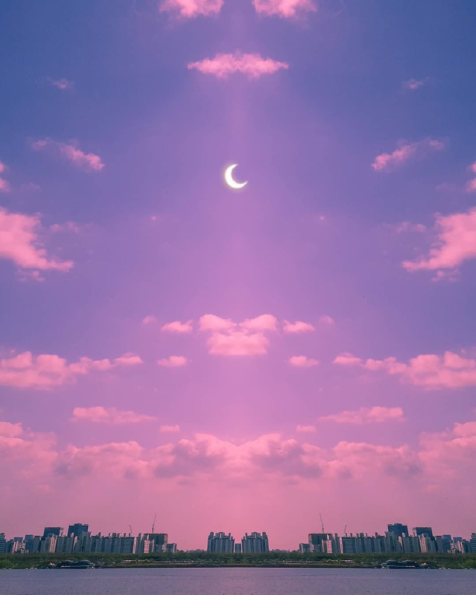 9078907890 梦幻浪漫背景图 #风景壁纸##紫色壁纸##锁屏