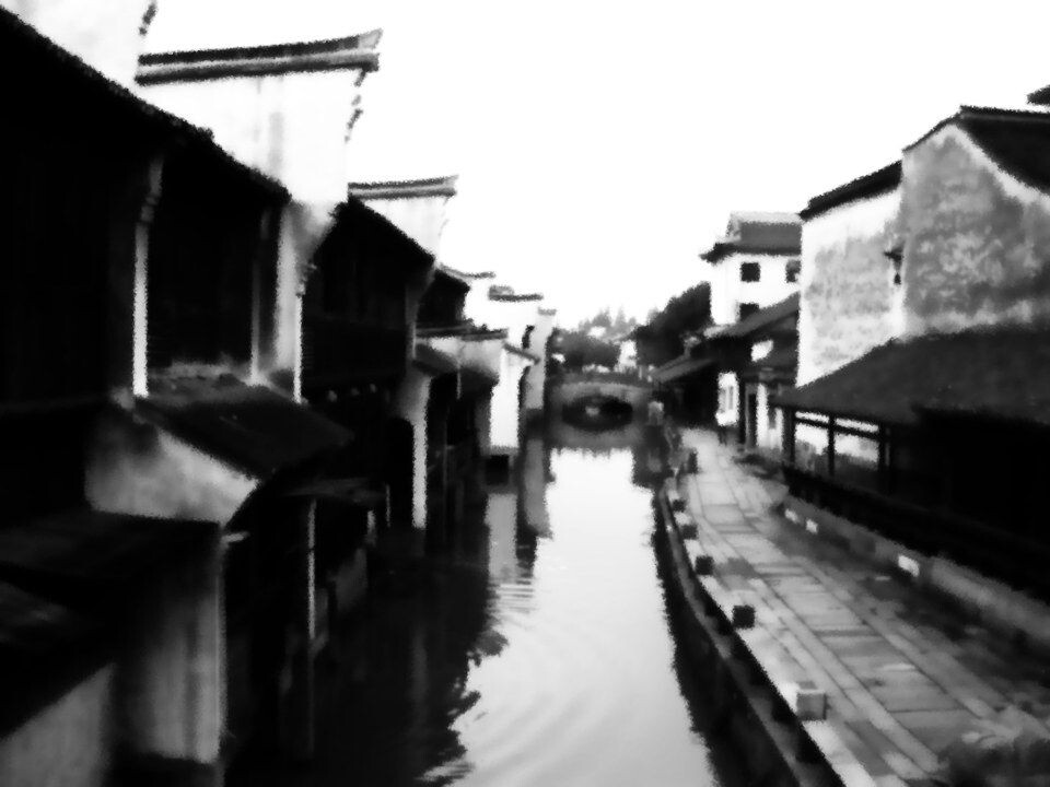 水墨乌镇<br />
