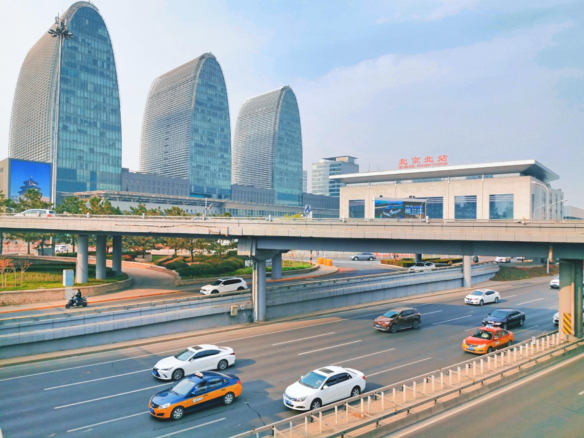北京西直门地区北京北站