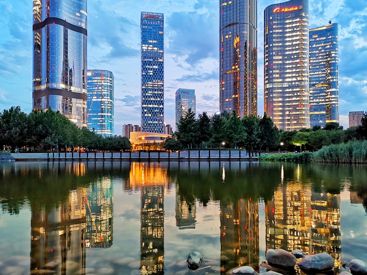 辉煌望京摄于北京望京cbd