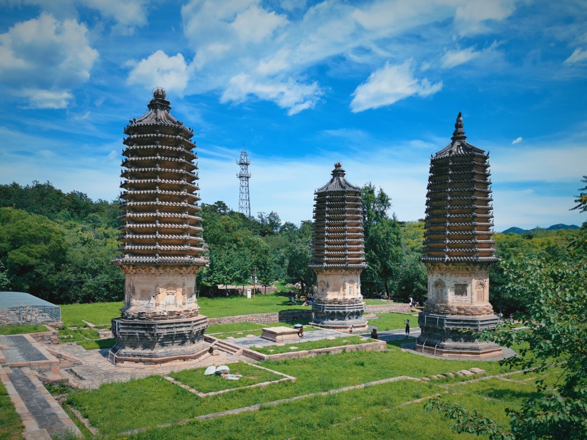 银山塔林燕平八景之一六百年历史北方佛教圣地