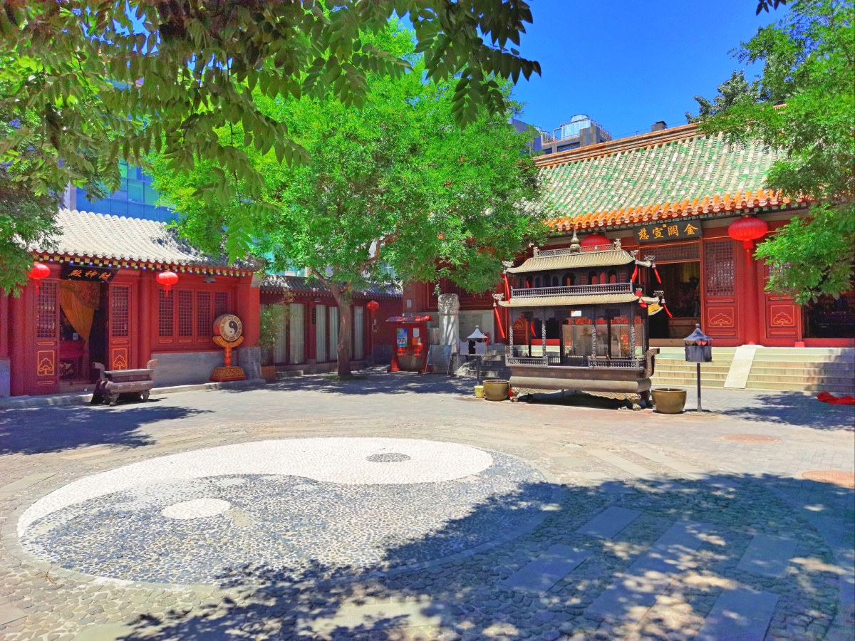 北京西顶庙,海淀区碧霞元君庙.