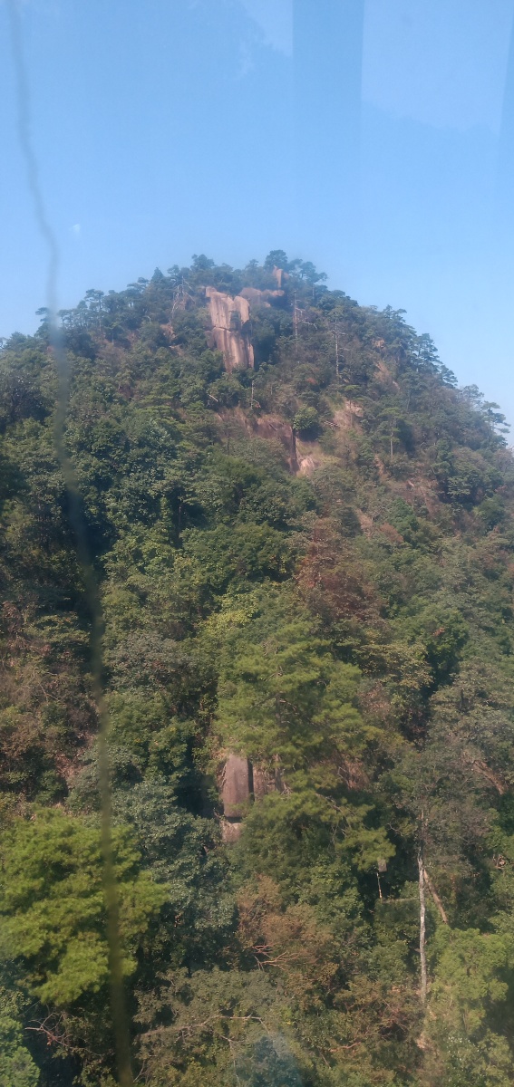自然风景拍摄真实拍摄江西三清山风景
