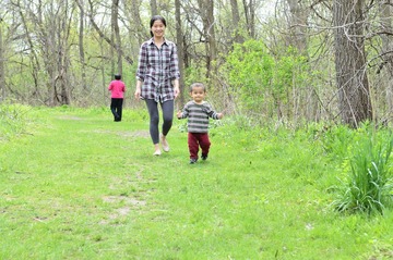 Baby Kevin and Mom