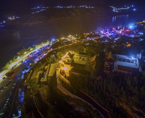 【碛口之夜】【玄中寺书院】贺子毅摄影13903513264太原市并州南路80号山西美术