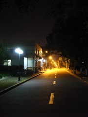 夜晚的南区