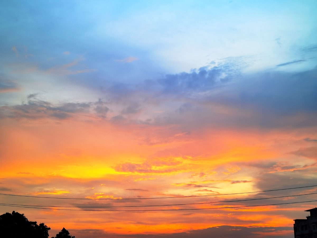 夕阳西下下一句是什么来着? - 天空重度爱好者 - 图虫