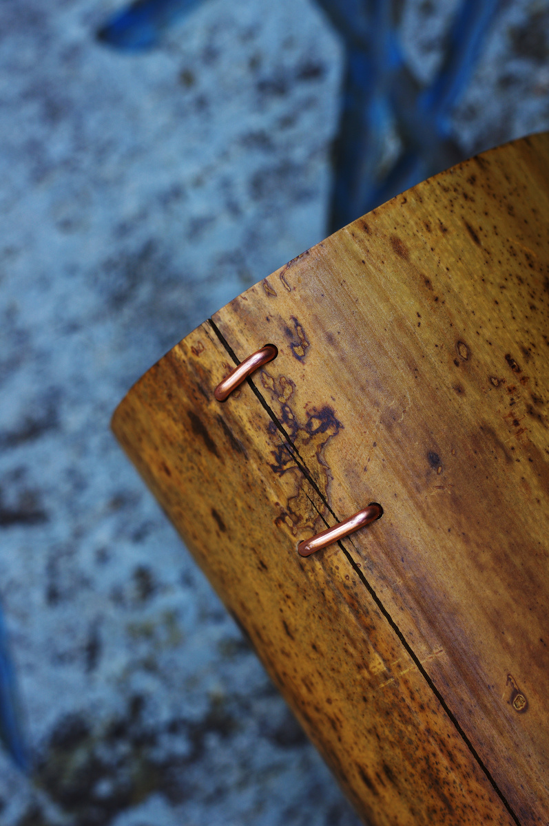 自制茶具筒-锔钉 6