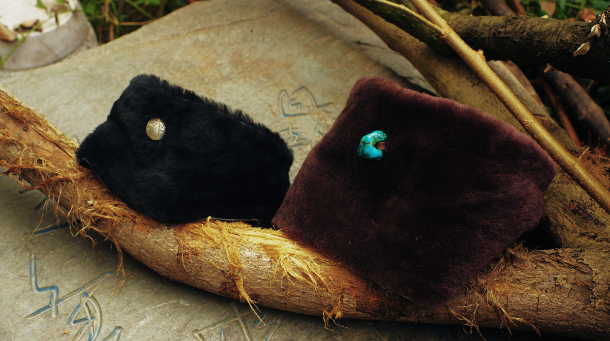 给妹妹缝的哥萨克羊皮帽