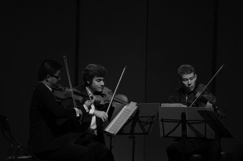 赵云鹏&amp;Guillaume Latovr&amp;Franck Chevalier 1<br />
Diotima String Quartet 