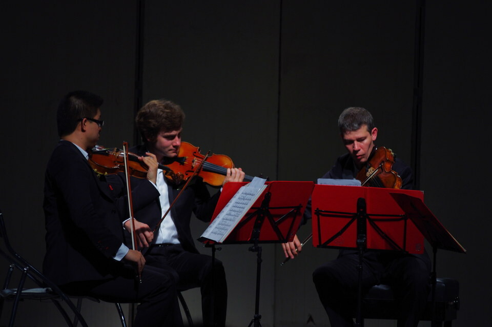 赵云鹏&amp;Guillaume Latovr&amp;Franck Chevalier 4<br />
Diotima String Quartet 