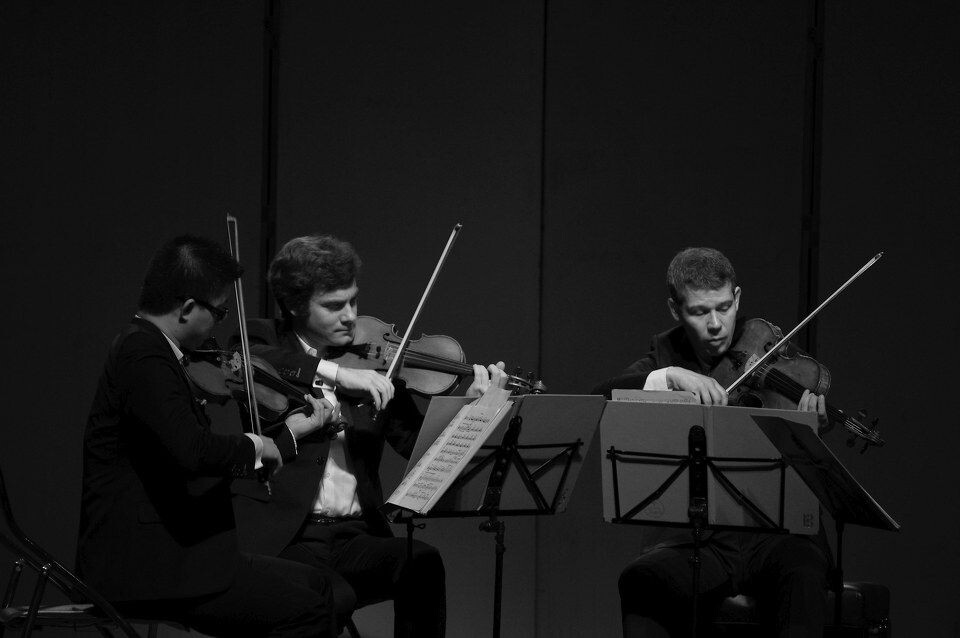 赵云鹏&amp;Guillaume Latovr&amp;Franck Chevalier 5<br />
Diotima String Quartet 