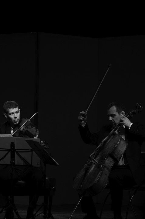 Franck Chevalier&amp;Pierre Morlet<br />
Diotima String Quartet 