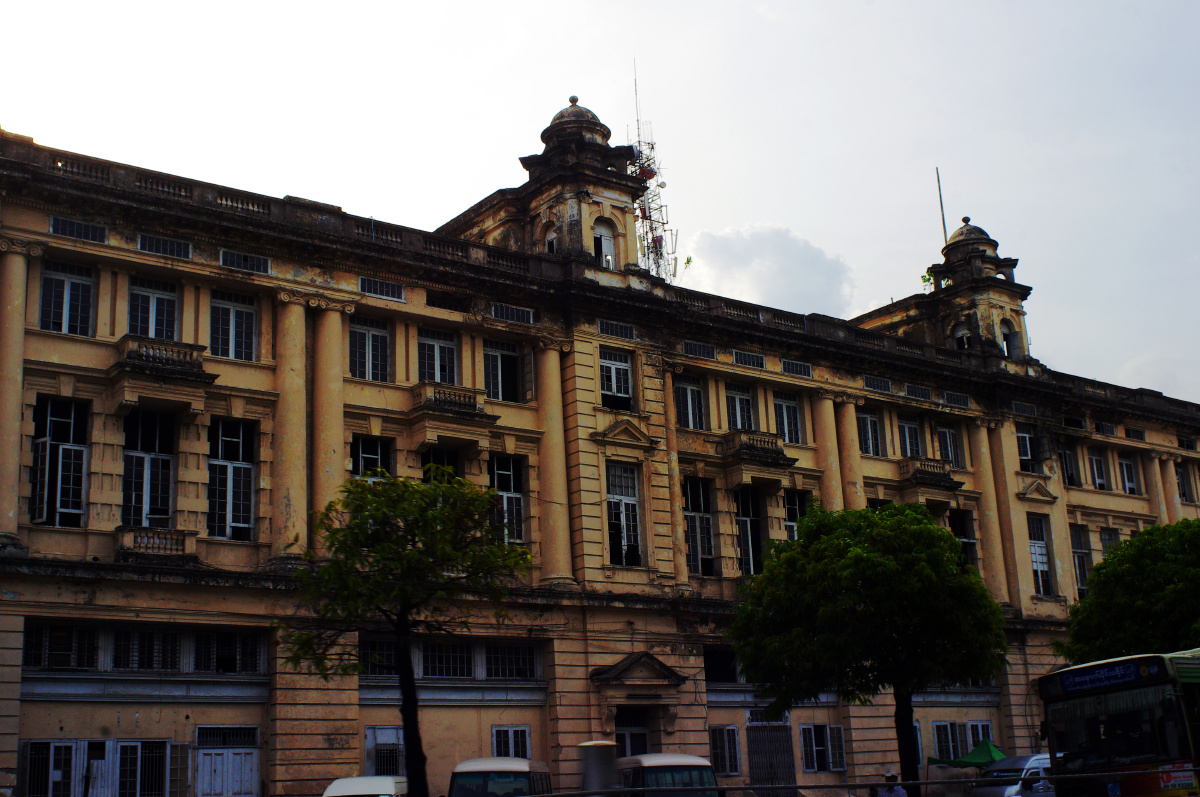 殖民时期老建筑 br />