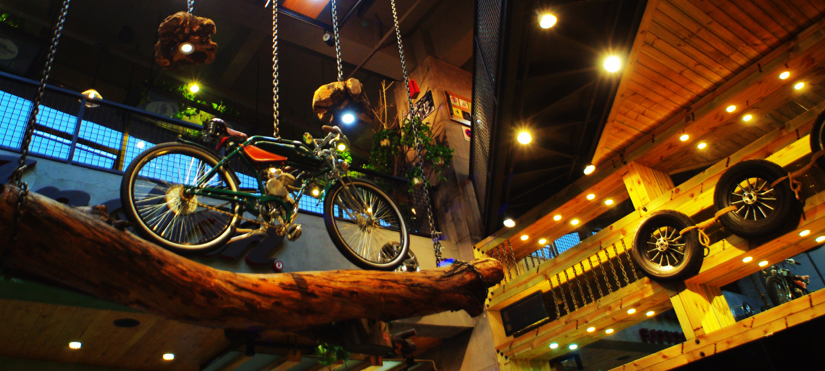 porsche 356方向盘43.汽摩44.机车主题餐厅