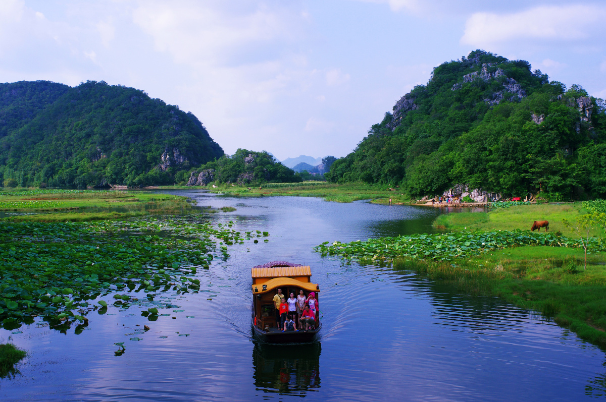 7月末的普者黑--李白《采莲曲》 - 7月末的普者黑--李白《采莲曲》