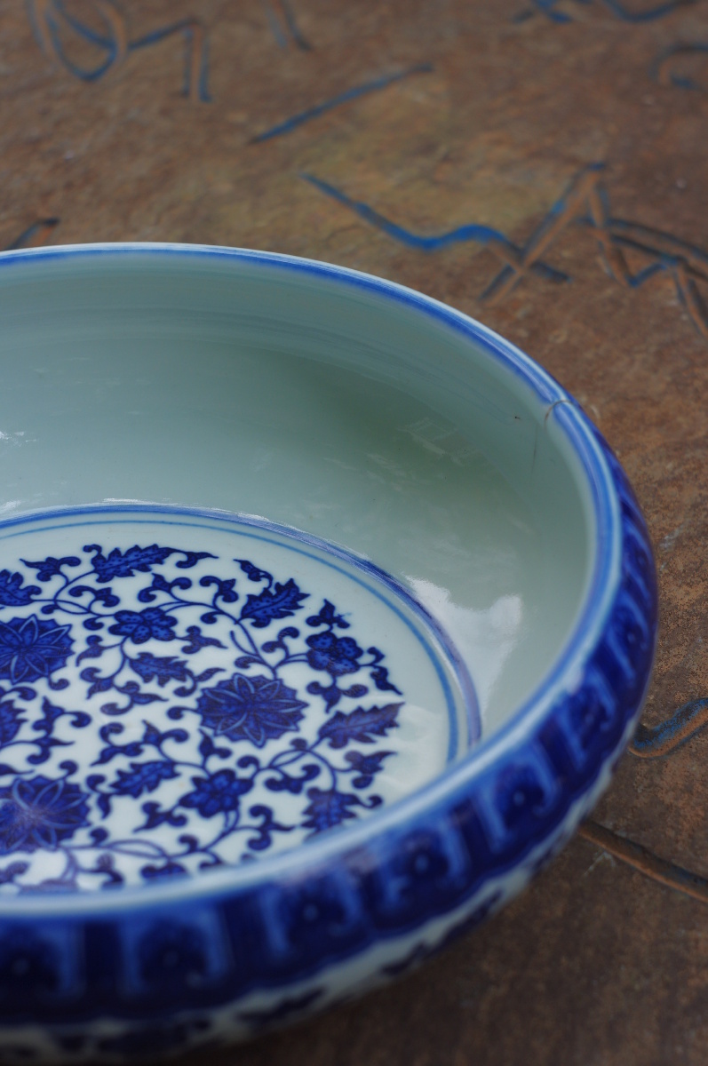 青花 钵盂