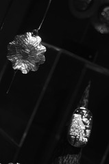 纯银耳坠&琉璃戒指(BW)
