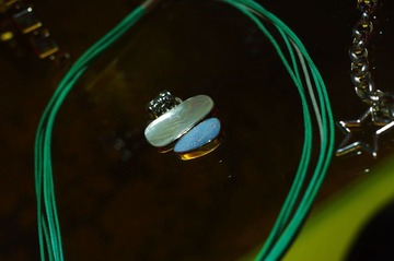 蛋白石挂坠