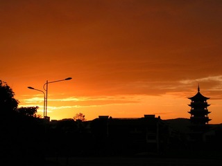 夕阳