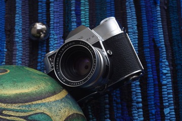 Kodak RETINA REFLEX III+Schneider 50 F1.9右