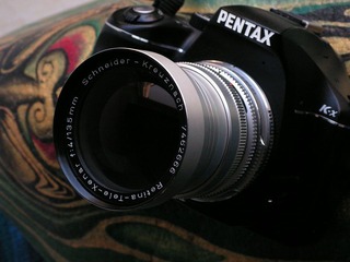 Pentax K-x+ Schneider-Xenar 135 F4 2