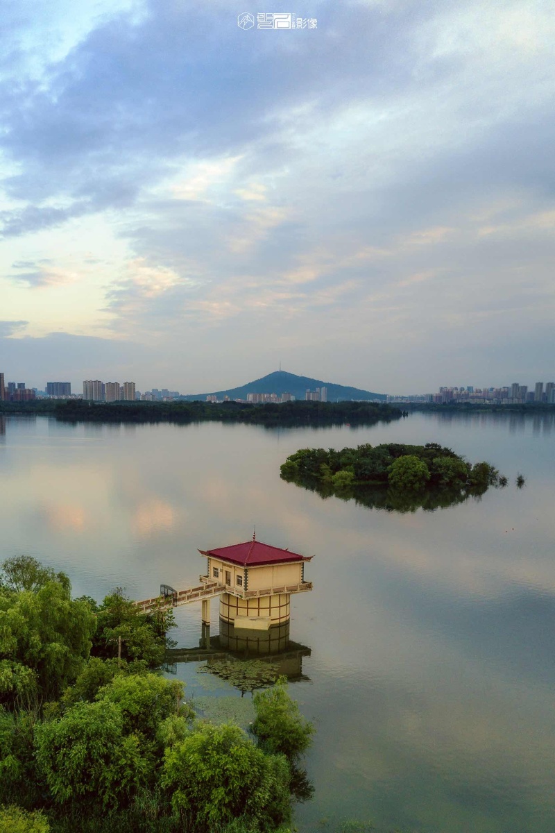 从水库看大蜀山摄影师磐石关注