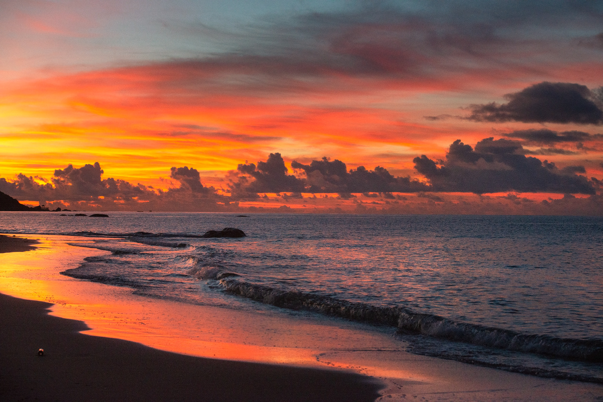 海南的日出日落