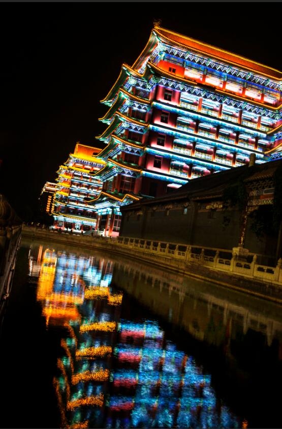 天下第一城夜景