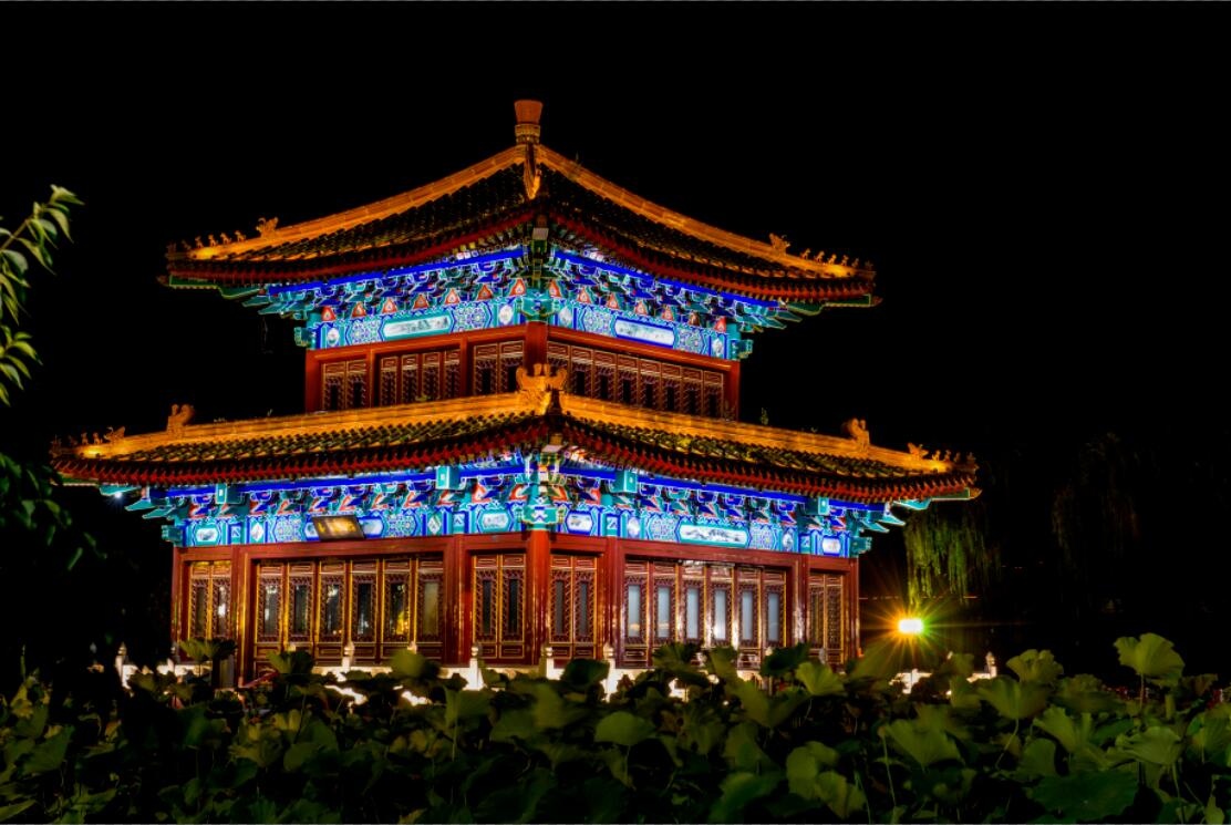 天下第一城夜景