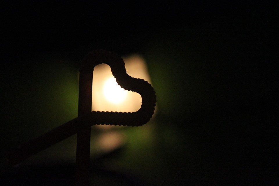 世界尽管黑暗,可是我心中有无限的光明