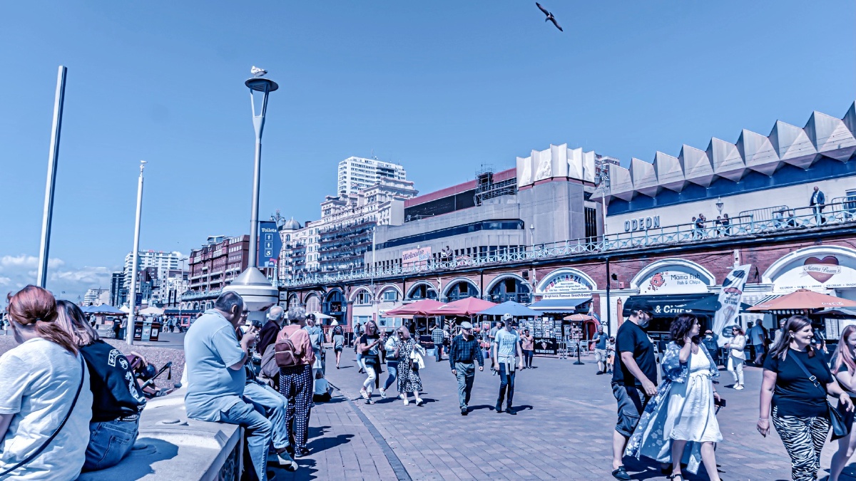 英国海滨城市布莱顿