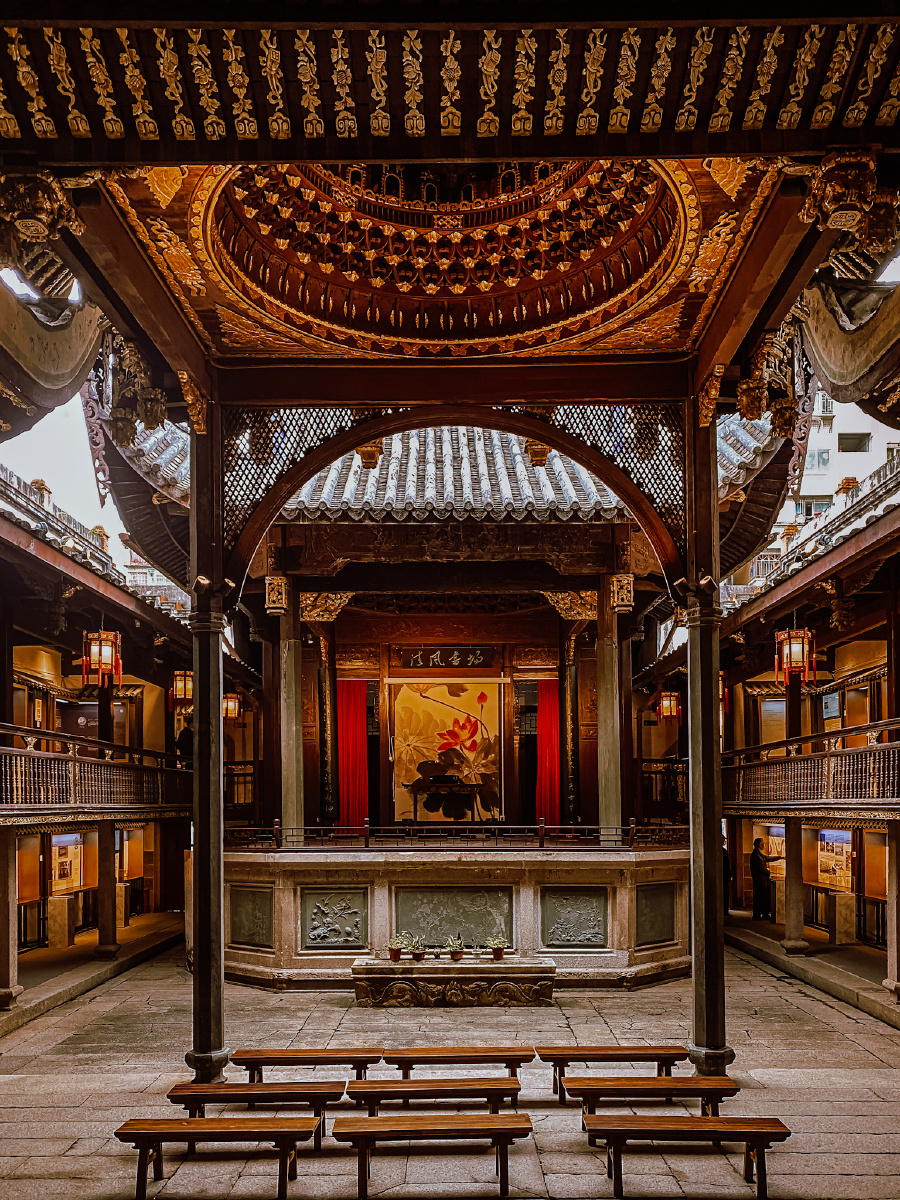 福州古建筑古田会馆