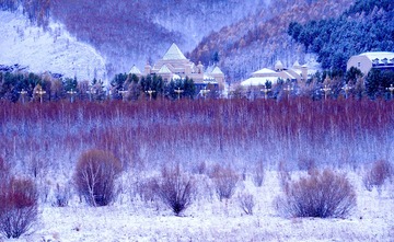 阿尔山初雪