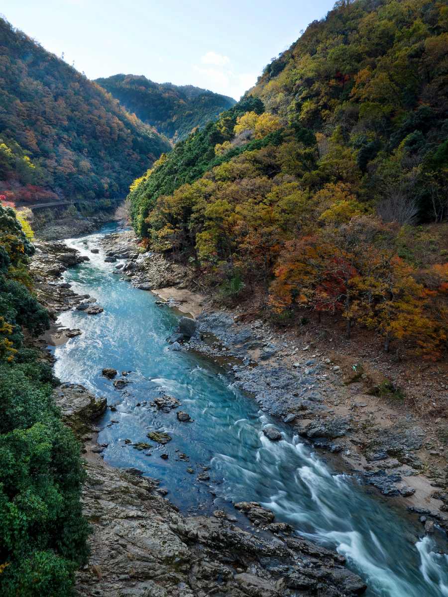 京都岚山保津川