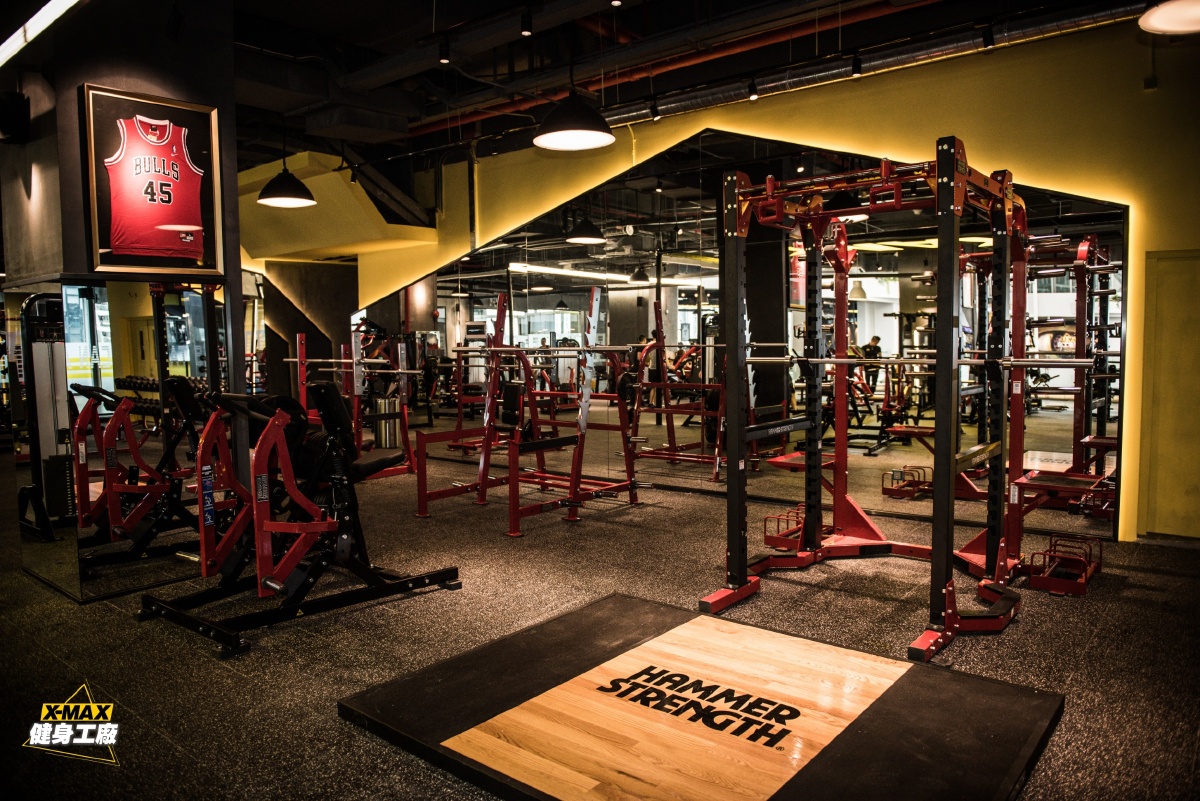 xmax健身工厂场景图