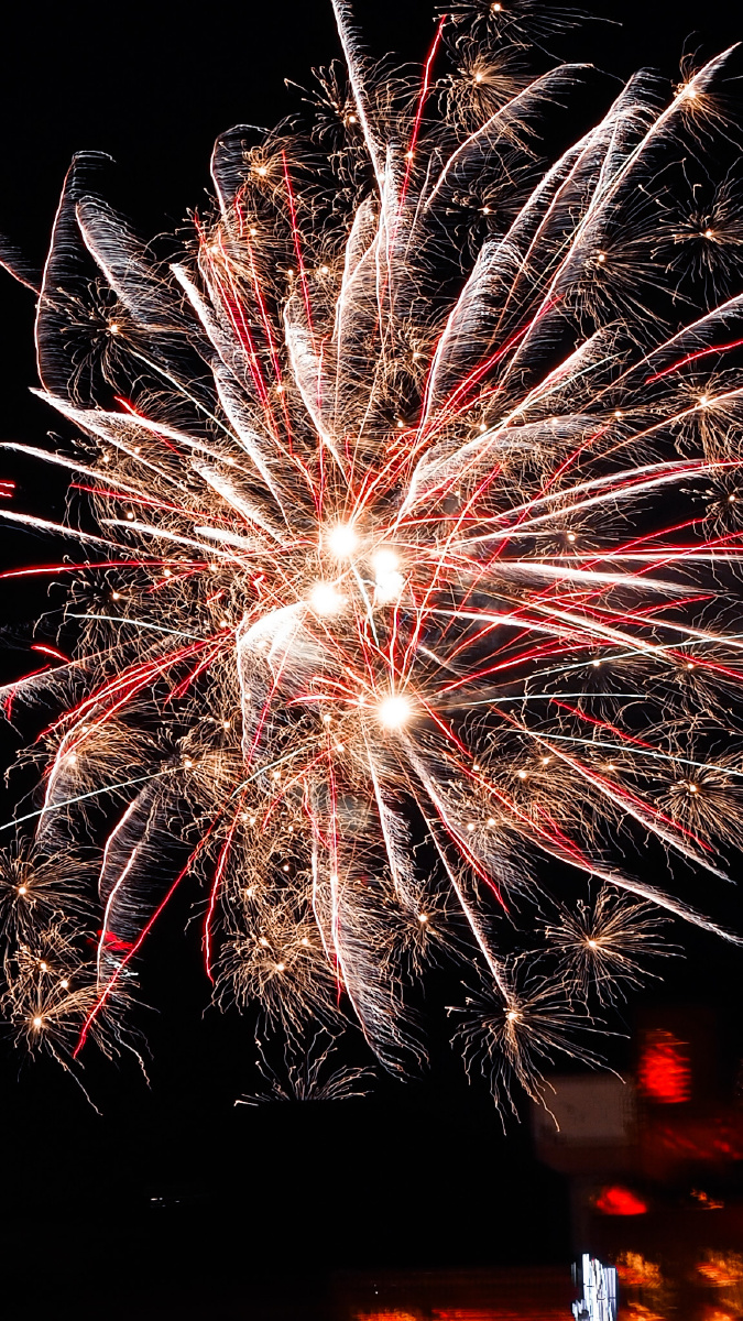 烟花新年快乐希望所有愿望都可以实现2021春节