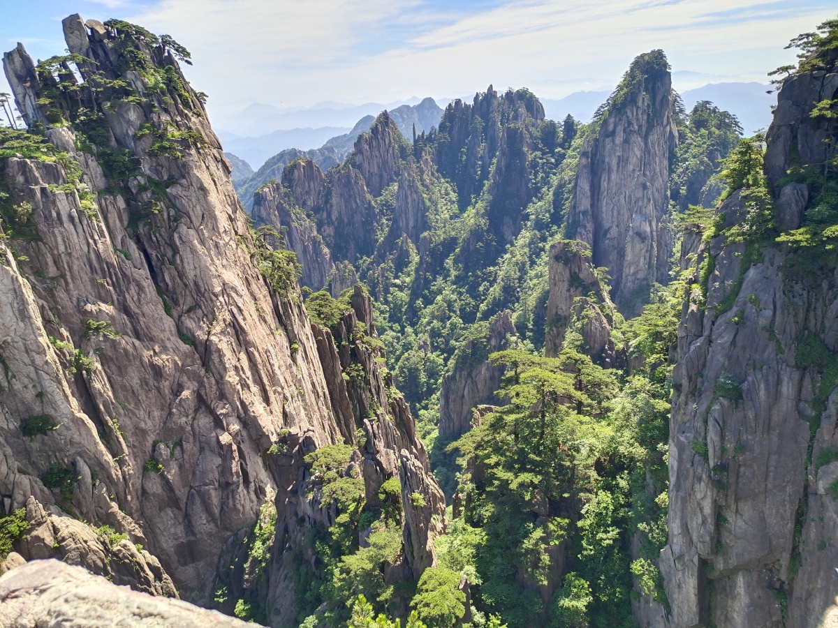 黄山归来已经很多天了但那秀丽的风景犹如一幅幅美丽的图画仍时刻浮现