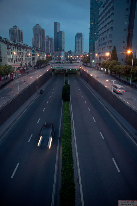 大连路隧道,栖霞路天桥