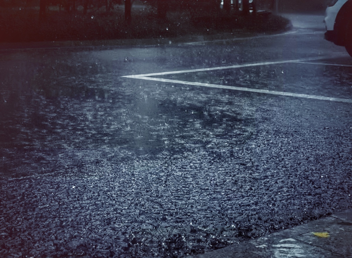 别人在等伞我在等雨停