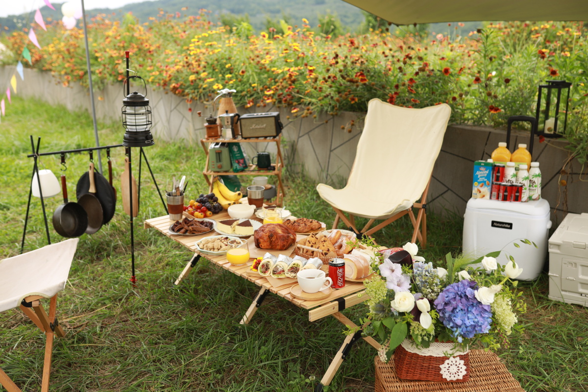 露营⛺️美食与美景 - 单单大王alice - 图虫